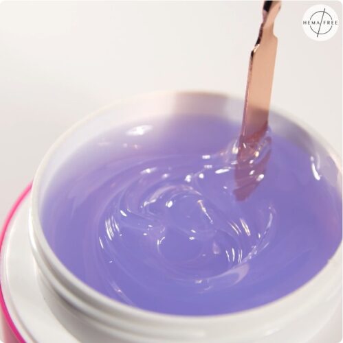 thumbnail image 2 of Silcare One Gel UV Thick Violet Foundation 15g – Builder Dense Nail Art Gel 2 of 3