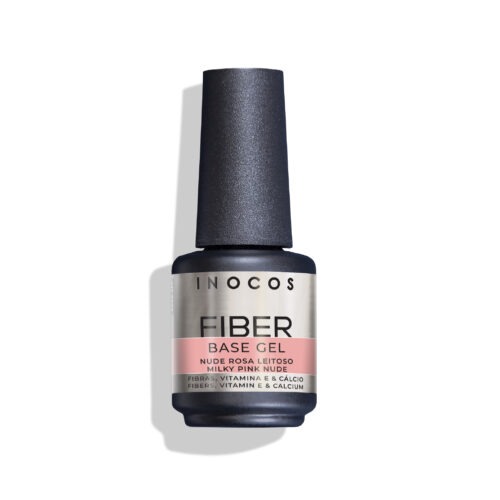 Fiber Base Inocos - Nude Rosa Leitoso - 15ml