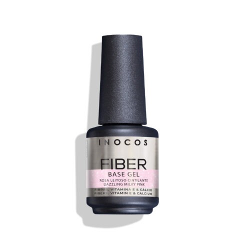Fiber Base Inocos - Rosa leitoso Cintilante - 15ml