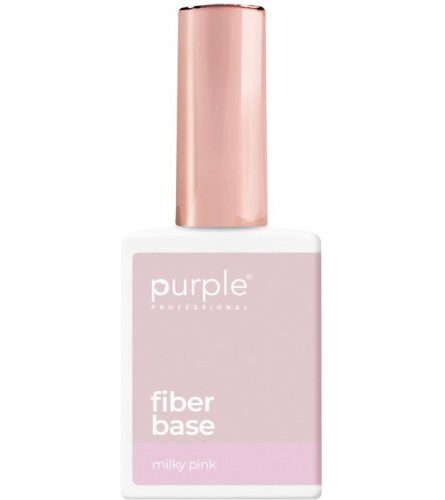 Fiber Base Milky Pink 15ml - Purple Professional