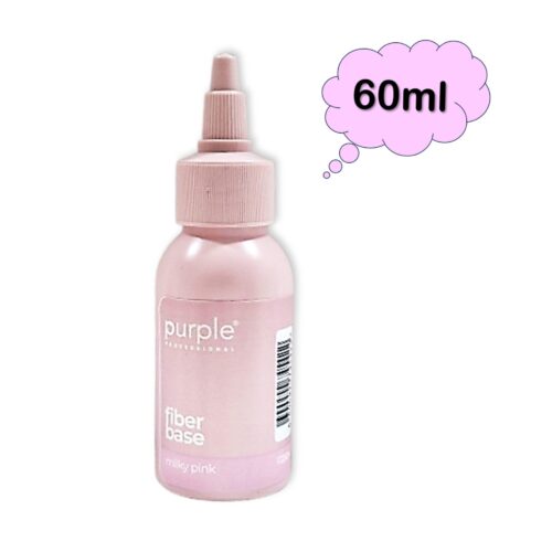 Fiber Base Milky Pink Purple Professional 60ml (Recarga)