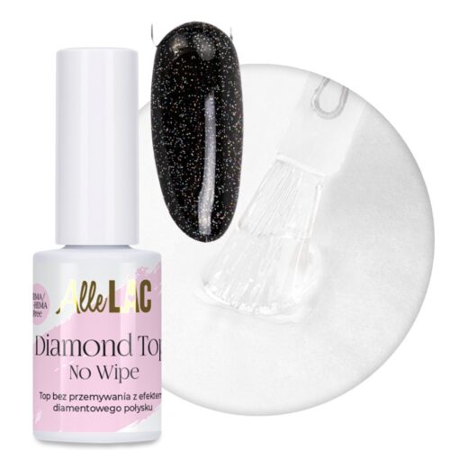 Top Coat Glam Shine Diamond 7g - Allelac (sem goma)