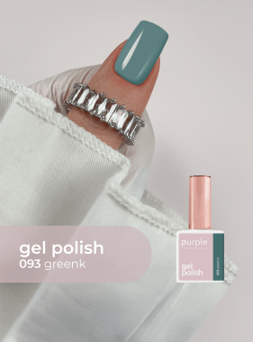 Verniz de Gel Purple Professional 10ml - Greenk 093