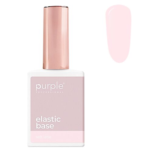 Elastic Base Soft Latte Purple Professional 15ml