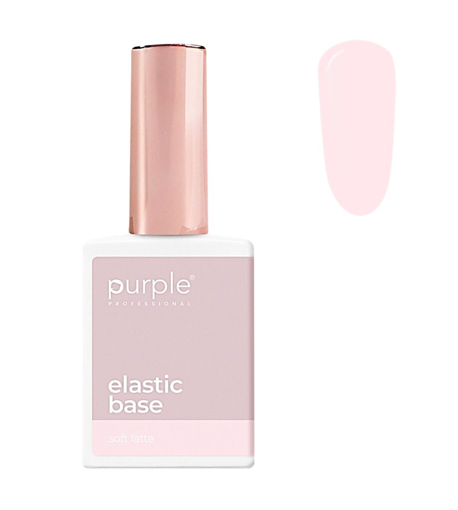 Elastic base soft latte purple.