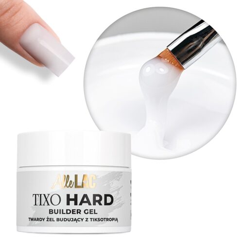 Builder Gel Allelac Tixo HARD - Milky White 45gr