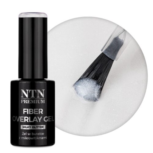 Fiber base NTN milky glitter, 7gr