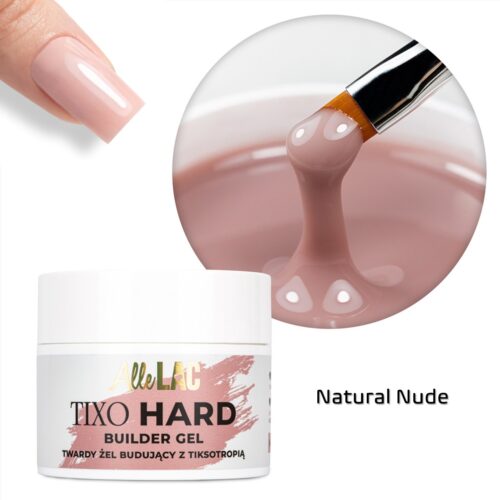 Builder Gel Allelac Tixo HARD - Natural Nude 45gr