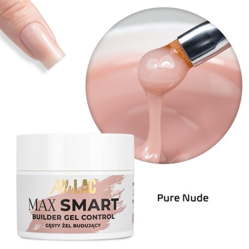 Gel Construtor MAX SMART AlleLac - Pure Nude 45g