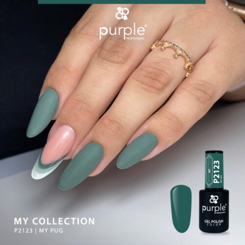 Gel Polish P2123 My Pug - Purple Professional 10ml