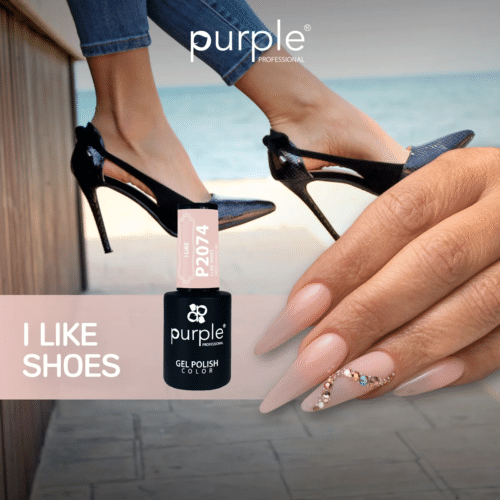 Gel Polish P2074 I Like Shoes - Purple Professional 10ml
