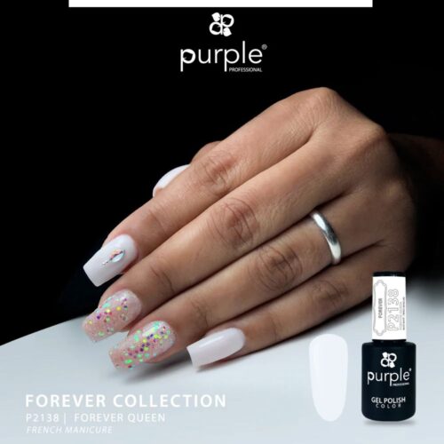 Gel Polish P2138 Forever Queen - Purple Professional 10ml