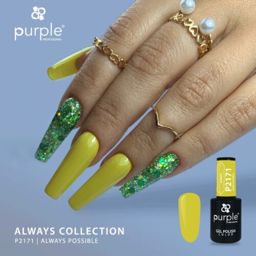 Gel Polish P2171 Always Possible - Purple Professional 10ml