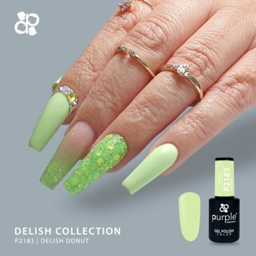 Gel Polish P2183 Delish Donut - Purple Professional 10ml